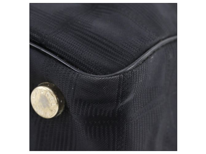 Chanel Black New Travel Line Nylon Tote Schwarz - Ansicht 9