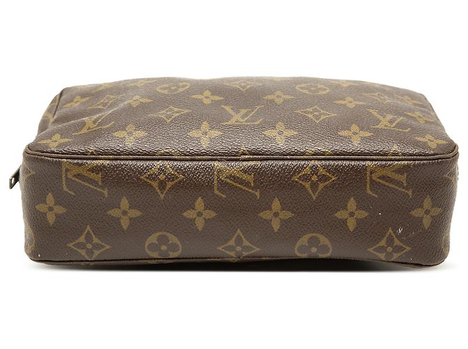 Louis Vuitton Brown Monogram Trousse Toilette 23 Marrone - vista 3