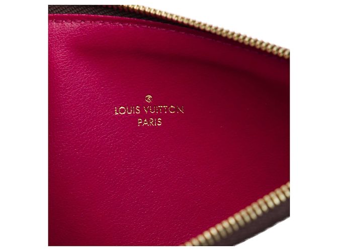 Louis Vuitton Brown Monogram Pochette Felicie Zippered Insert Marrone - vista 5