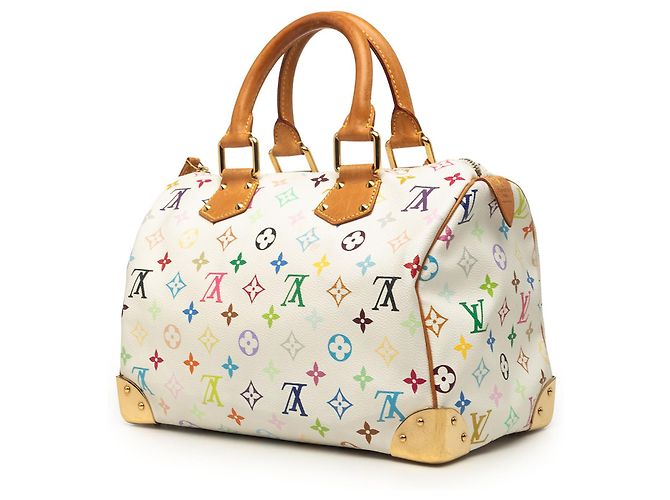 Louis Vuitton White Monogram Multicolore Speedy 30 - view 2