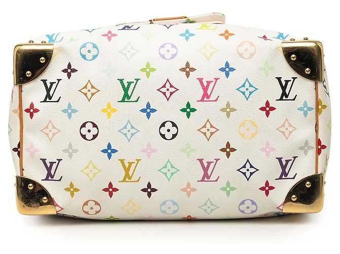 Louis Vuitton White Monogram Multicolore Speedy 30 - view 3