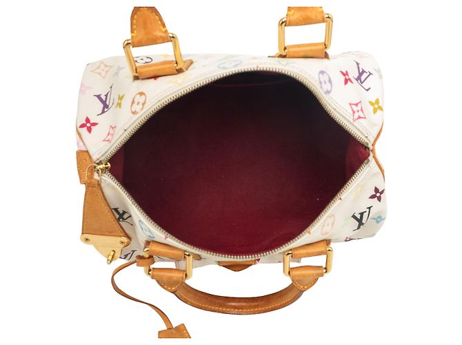 Louis Vuitton White Monogram Multicolore Speedy 30 - view 4