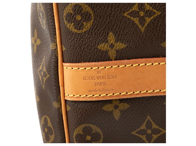 Louis Vuitton Brown Monogram Keepall Bandouliere 50 Marrone - vista 5