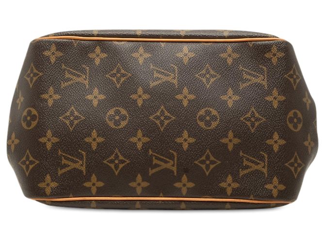 Louis Vuitton Brown Monogram Batignolles Vertical PM Castaño - vista 3