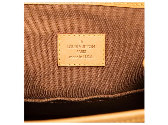 Louis Vuitton Brown Monogram Batignolles Vertical PM Castaño - vista 5