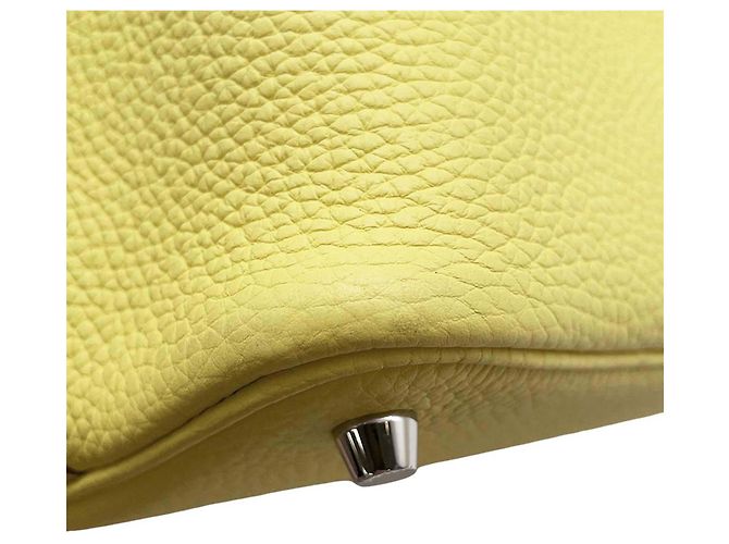 Hermès Yellow Clemence Picotin Lock 18 Gelb - Ansicht 11