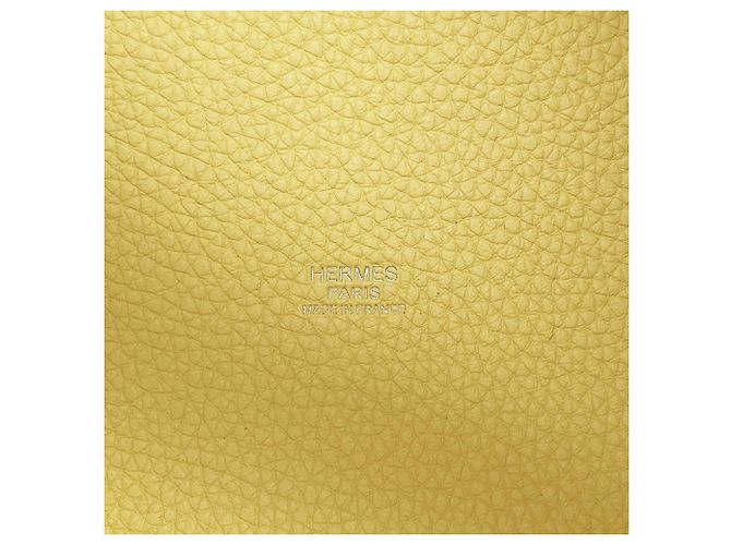 Hermès Yellow Clemence Picotin Lock 18 Gelb - Ansicht 5