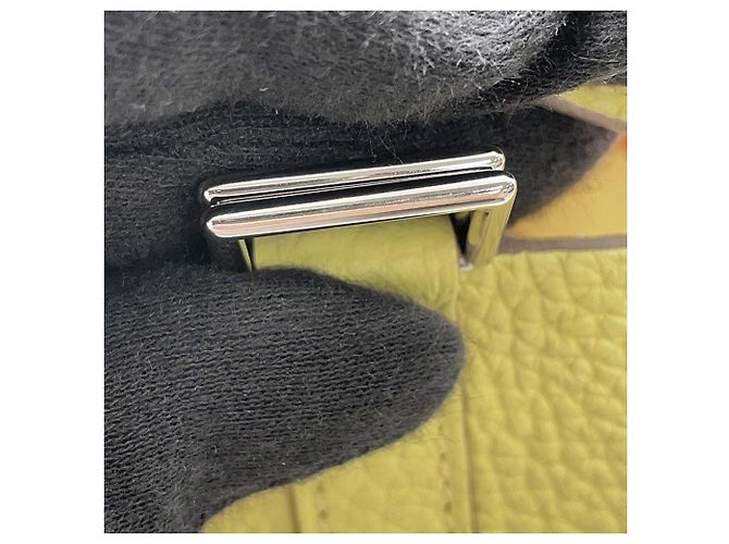 Hermès Yellow Clemence Picotin Lock 18 Gelb - Ansicht 6