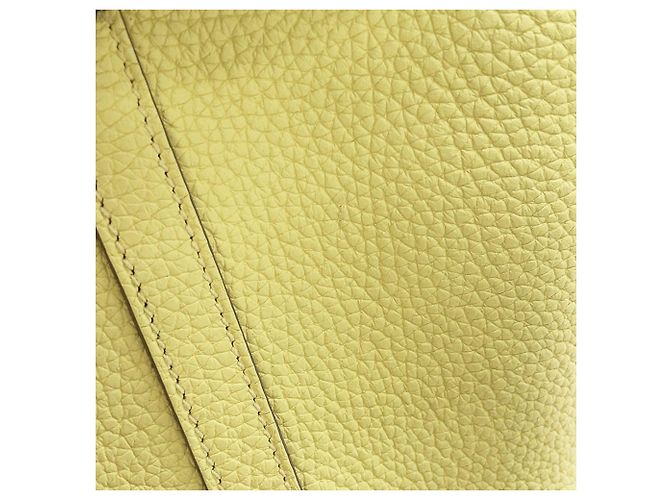 Hermès Yellow Clemence Picotin Lock 18 Gelb - Ansicht 8