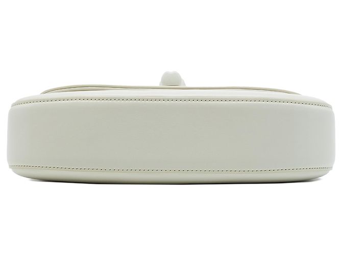 Bamboo Borsa a mano Gucci Diva Small in pelle di vitello bianca con manico in bambù Bianco - vista 3