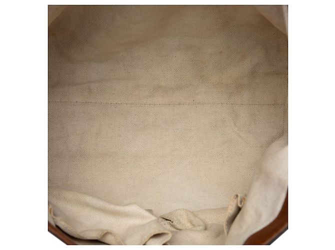 Borsa a patta Gucci Bella in tela GG beige - vista 4