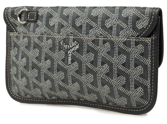 Pouch Goyardine Saint Louis Grigio Goyard Marrone - vista 2