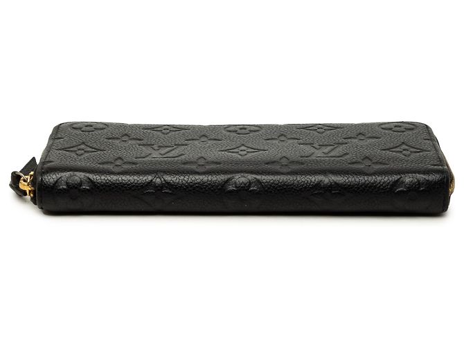 Cartera Louis Vuitton Black Monogram Empreinte Clemence Negro - vista 3