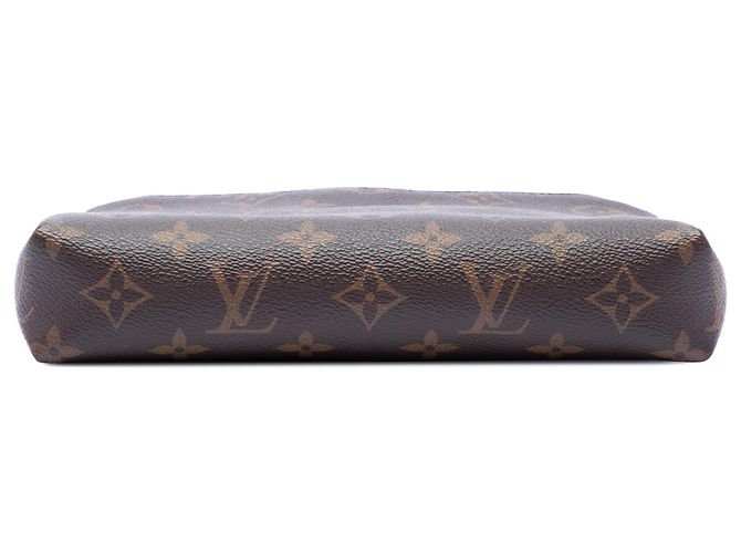 Clutch Louis Vuitton Brown Monogram Pallas - vista 3