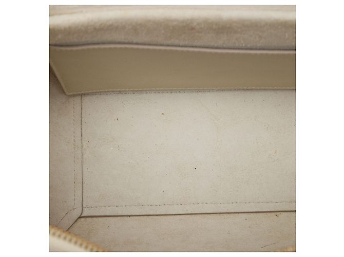 Belt Bag Céline Borsa cintura Celine in pelle di vitello micro-grain beige - vista 4