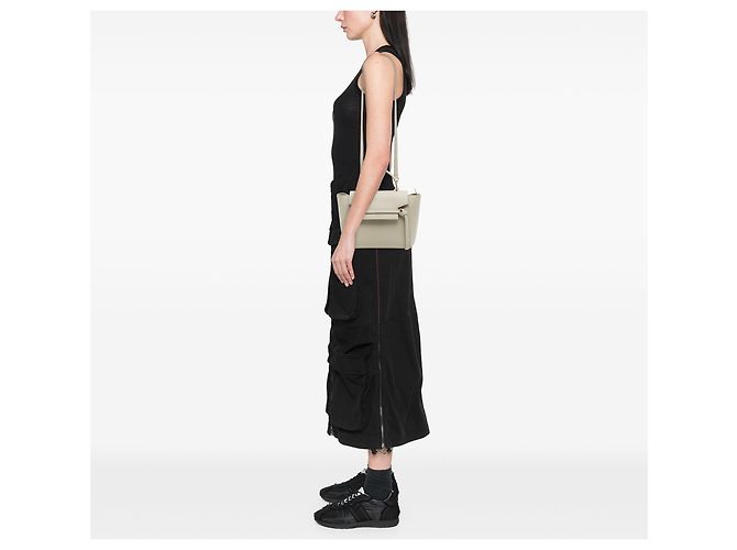 Belt Bag Céline Borsa cintura Celine in pelle di vitello micro-grain beige - vista 6