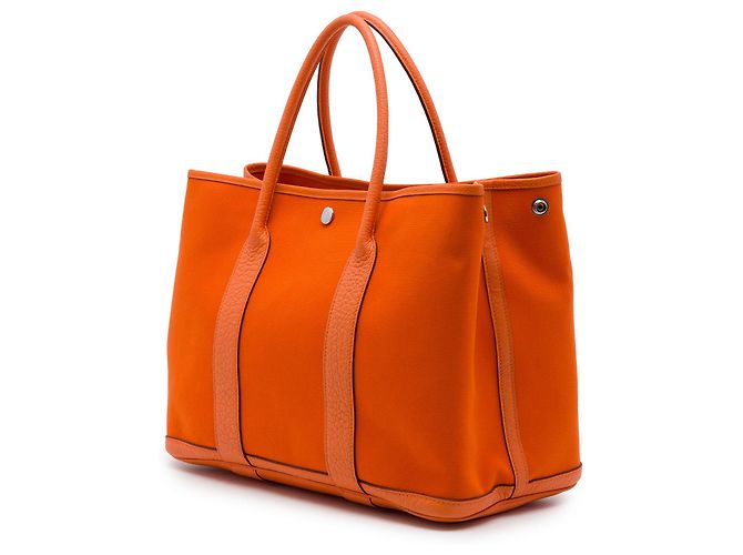 Hermès Orange Toile and Negonda Garden Party 36 - vue 2