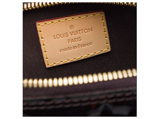 Louis Vuitton Purple Monogram Vernis Alma BB Porpora - vista 5