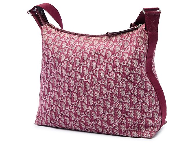 Autre Marque Borsa a tracolla Dior Red Diorissimo Trotter Canvas Rosso - vista 2