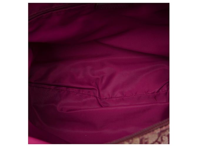 Autre Marque Borsa a tracolla Dior Red Diorissimo Trotter Canvas Rosso - vista 4