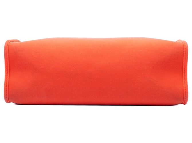 Hermès Orange Toile Herbag Zip 31 Arancione - vista 3