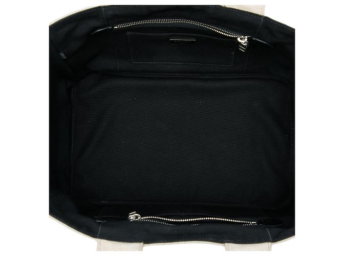 Tote Prada in tela Canapa Mistolino marrone Beige - vista 4