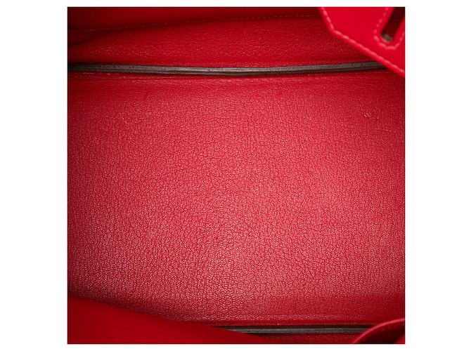 Hermès Red Epsom Birkin Retourne 30 Rosso - vista 4