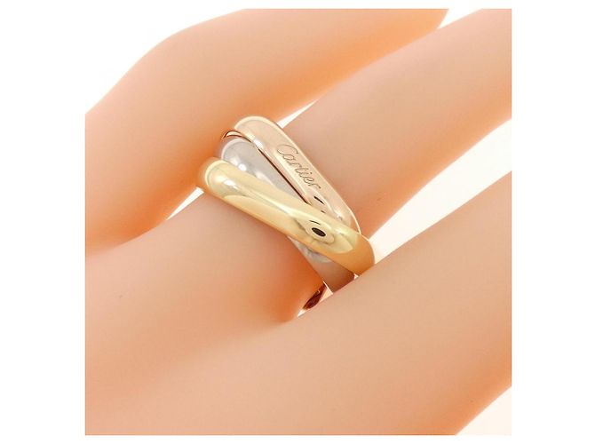 Anello Cartier Trinity MM Band Ring - vista 5