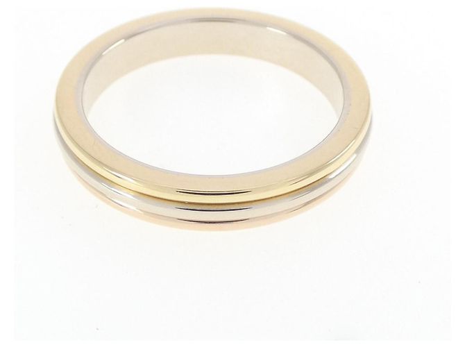 Cartier Three Gold Ehering - Ansicht 2