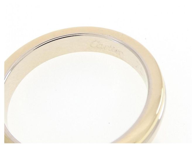 Cartier Three Gold Ehering - Ansicht 3