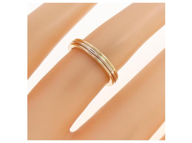Cartier Three Gold Ehering - Ansicht 4