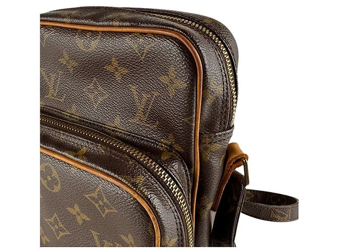 Bolso de hombro Louis Vuitton Monogram Castaño Monograma - vista 8
