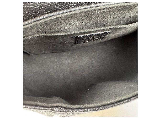 Louis Vuitton Monogram Empreinte Schultertasche Schwarz Beige - Ansicht 12