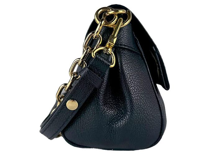 Louis Vuitton Monogram Empreinte Schultertasche Schwarz Beige - Ansicht 2