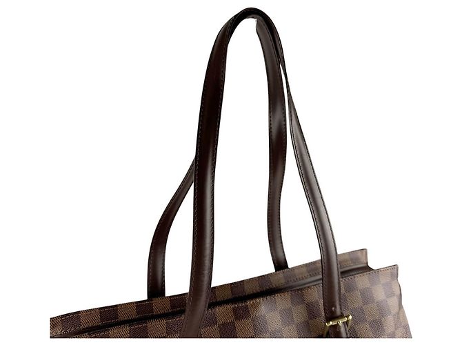 Borsa a tracolla Louis Vuitton Damier Chelsea Canvas Damier ebene - vista 10