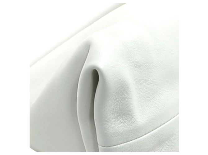 Borsa a pochette Triangle Bottega Veneta Bianco - vista 10