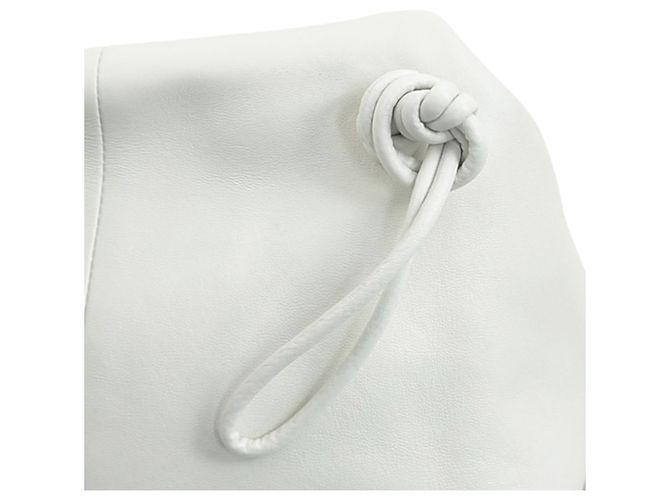 Borsa a pochette Triangle Bottega Veneta Bianco - vista 11