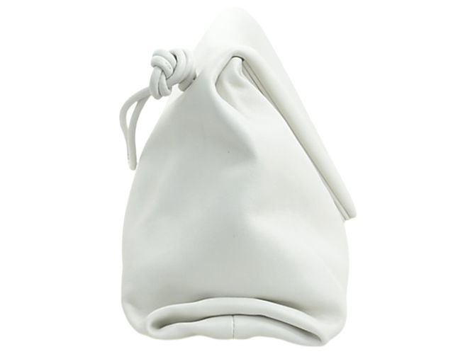 Borsa a pochette Triangle Bottega Veneta Bianco - vista 2