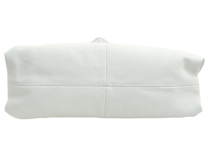 Borsa a pochette Triangle Bottega Veneta Bianco - vista 4