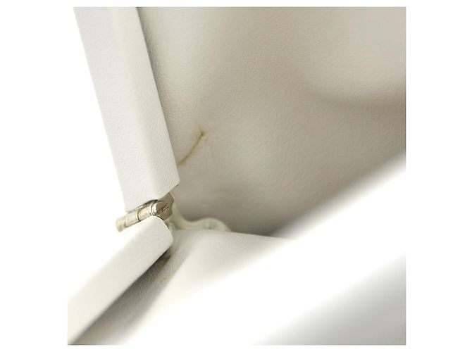 Borsa a pochette Triangle Bottega Veneta Bianco - vista 8