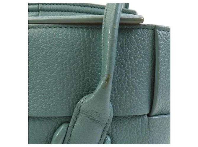 Borsa Bottega Veneta Maxi Intrecciato Mini The Arco Verde - vista 10