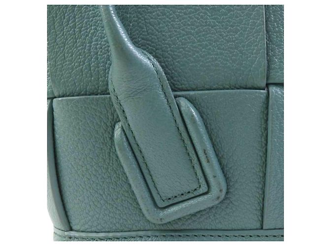 Borsa Bottega Veneta Maxi Intrecciato Mini The Arco Verde - vista 11