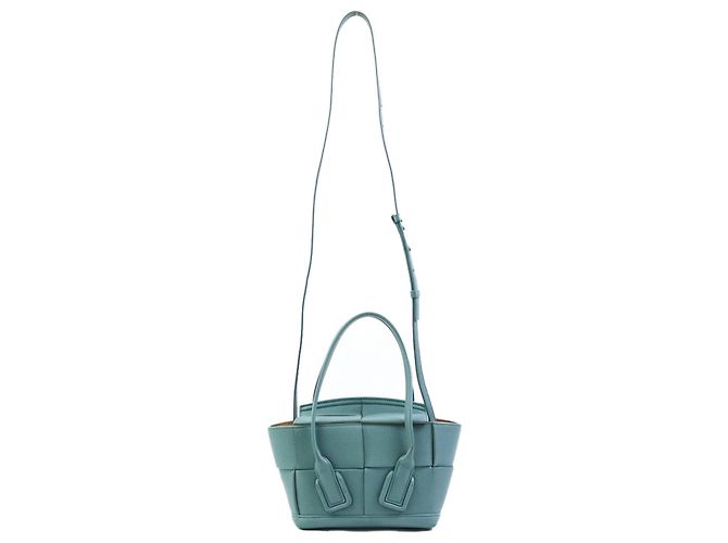 Borsa Bottega Veneta Maxi Intrecciato Mini The Arco Verde - vista 15