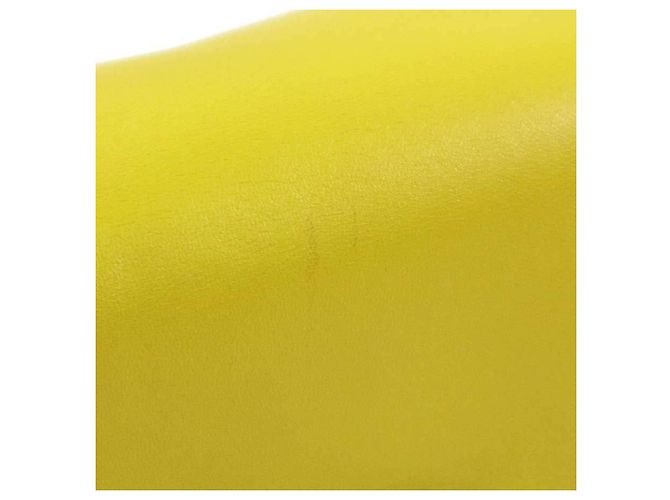 Borsa a tracolla in pelle Fendi Marrone Giallo - vista 10
