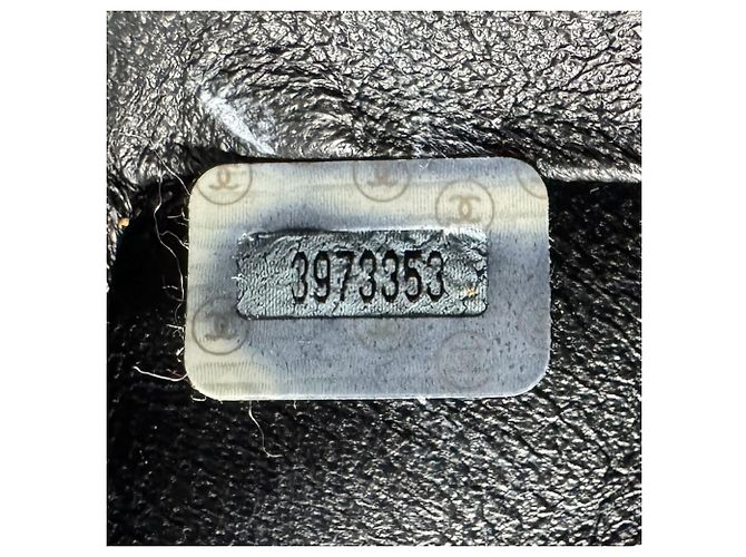 Chanel Rucksack aus schwarzem Lackleder - Ansicht 13