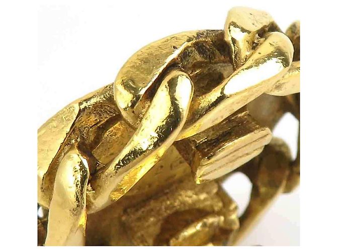 Orecchini a clip Chanel Gold D'oro - vista 10