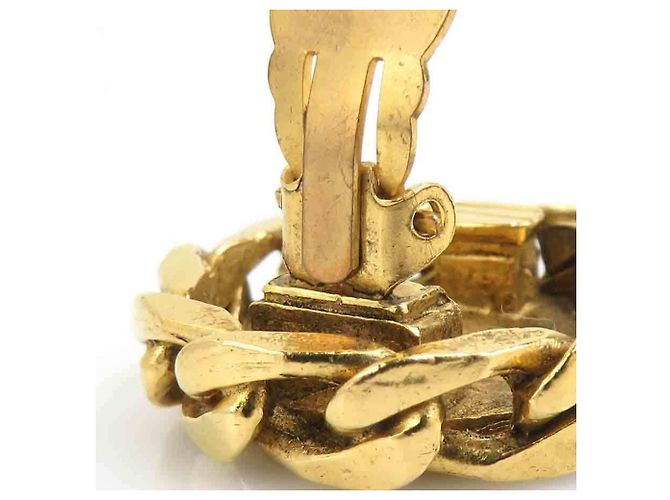 Orecchini a clip Chanel Gold D'oro - vista 12