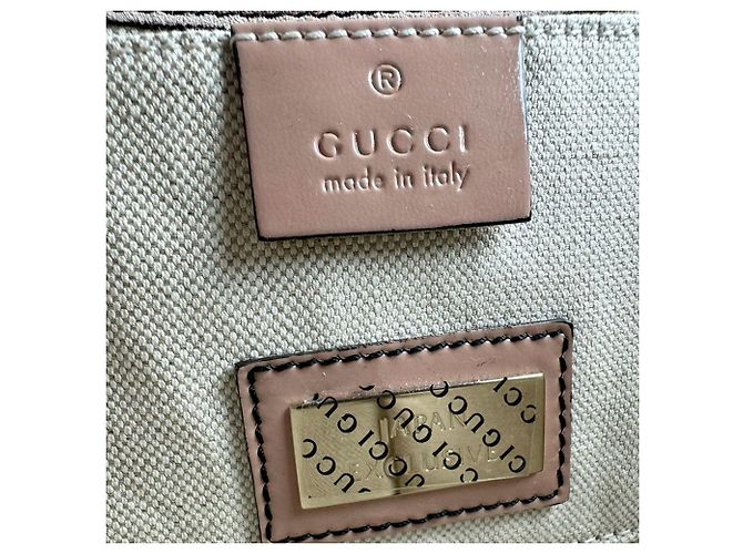 Borsa a tracolla Gucci Emily Beige - vista 12