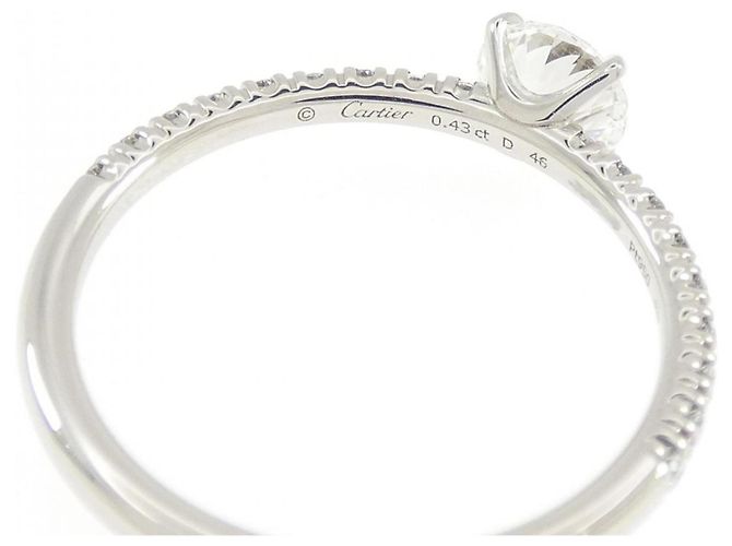 Cartier Etincelle Ring aus Platin - Ansicht 4