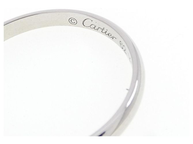 Cartier Ehering aus Platin - Ansicht 3